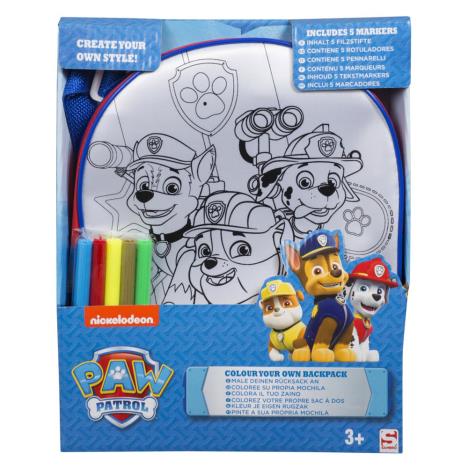 Paw Patrol Colour Your Own Backpack £8.99